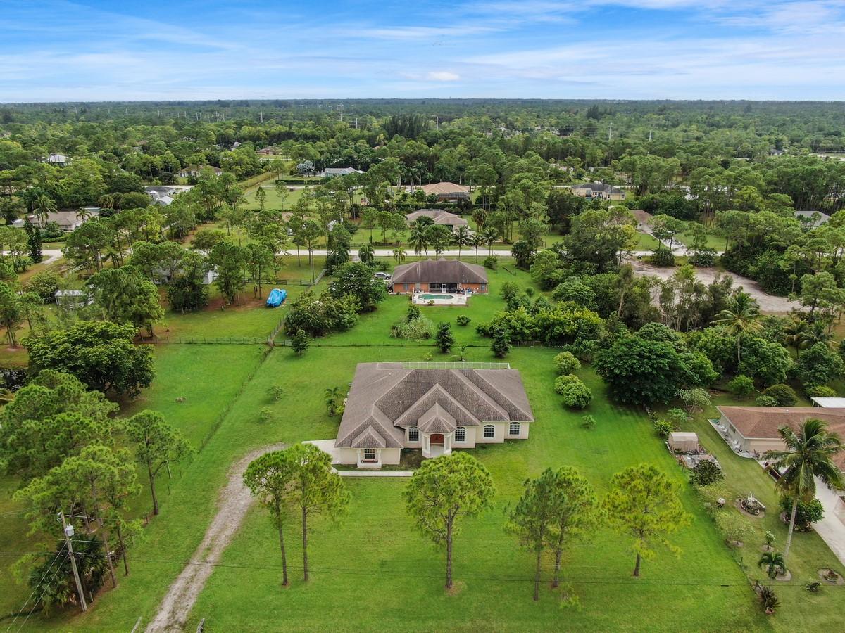 14330 77th Place North Loxahatchee, FL 33470 - Photo 2 of 54 Aerial of Front
