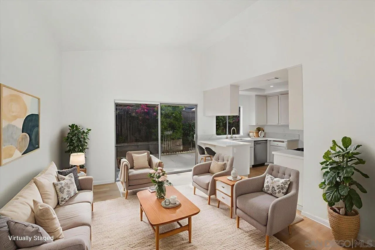 1708 Woodbridge Road Escondido, CA 92026 - Photo 7 of 38 a living room with furniture and a potted plant