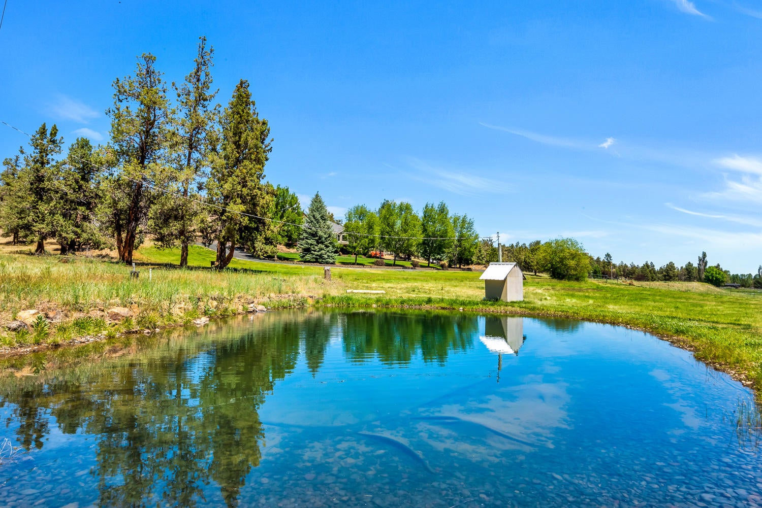 19310 Dayton Road Bend, OR 97703 - Photo 28 of 40 Irrigation pond.