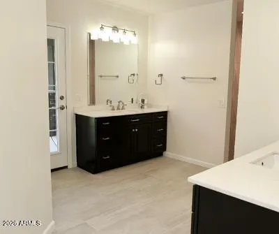 a black and white photo of a painting