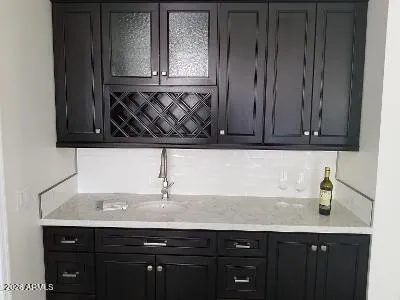 a view of a house with a outdoor space