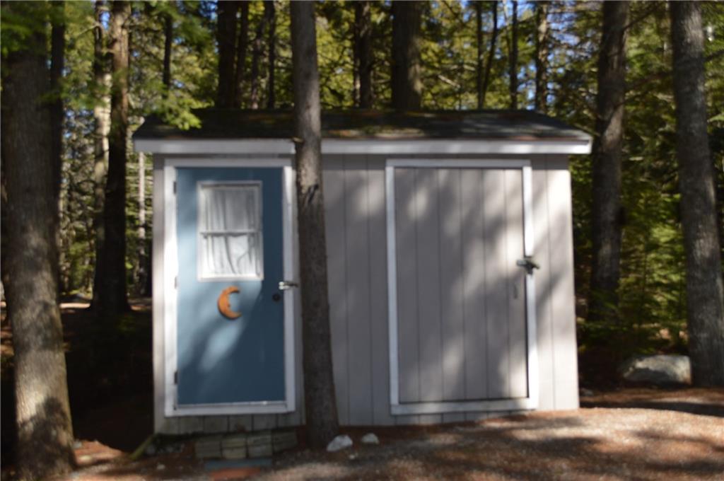 17 North Shore Road Burlington, ME 04417 - Photo 23 of 27 Privy and storage shed