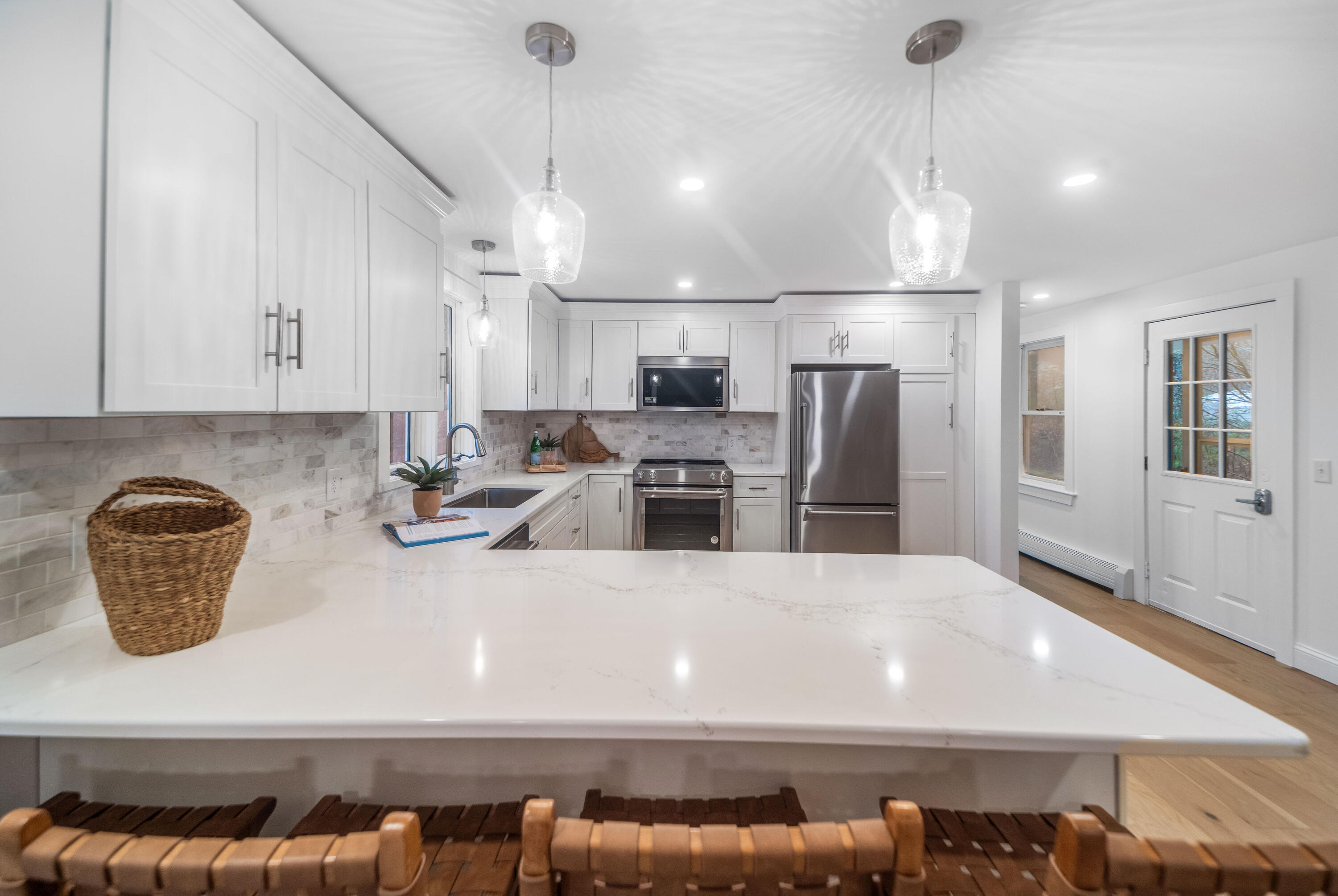 3 Sheayer Road Harwich, MA 02645 - Photo 6 of 38 a view of a kitchen with refrigerator and stove