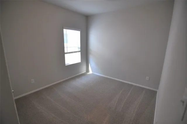 a view of empty room and window