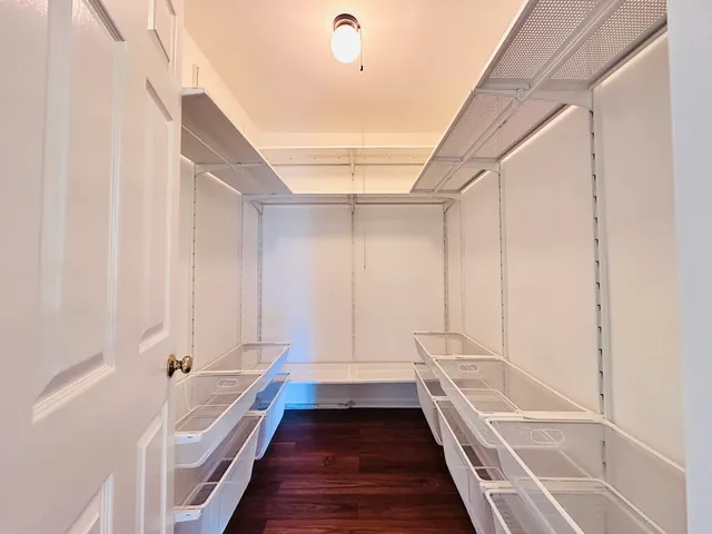 wooden floor in an empty room