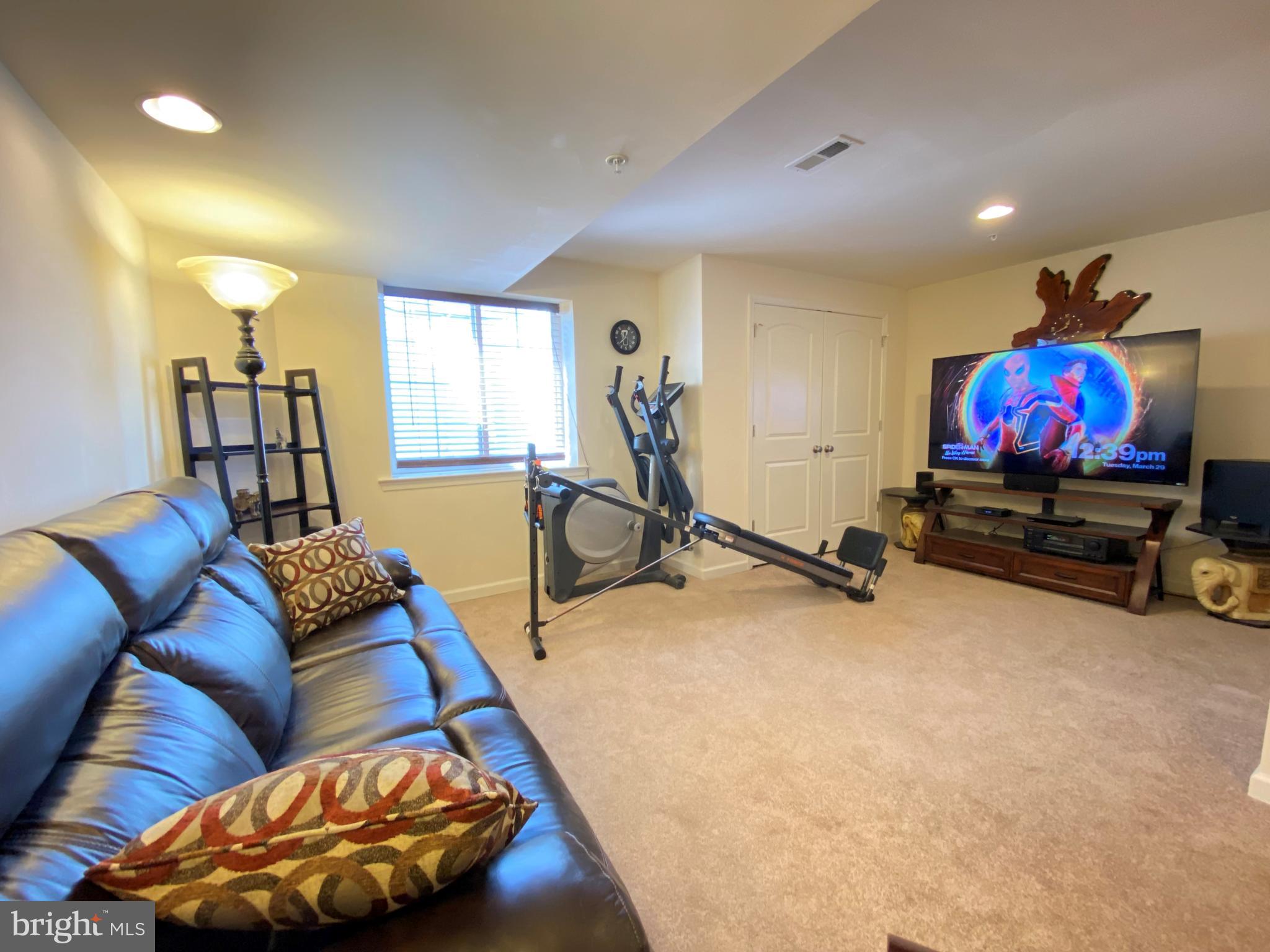 3845 Jacob Stout Road Doylestown, PA 18902 - Photo 26 of 37 finished basement - neutral carpet