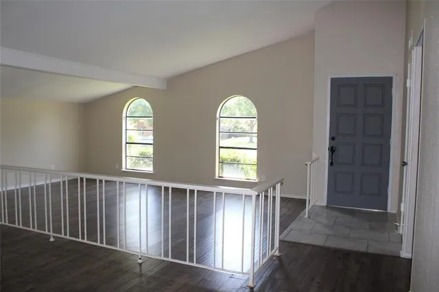 a view of livingroom with stairs
