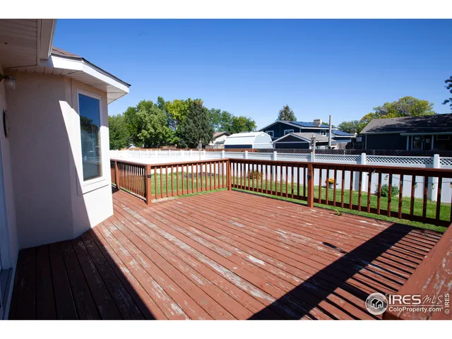 a view of a house with wooden floor
