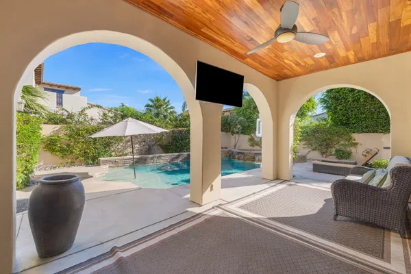 a view of a entryway door of the house