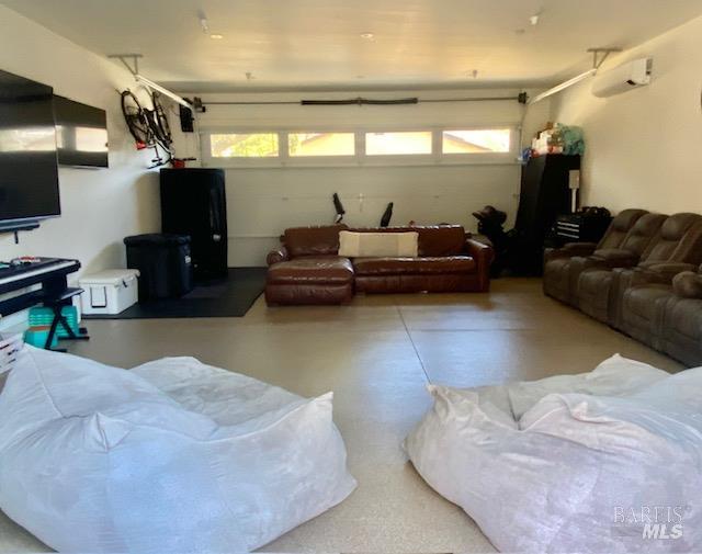 1016-1018 Spring Street Santa Rosa, CA 95404 - Photo 77 of 93 Expansive and Fully Finished Garage - Epoxy Floors, Side Mount Garage Door Opener Maximizes Vertical Clearance
