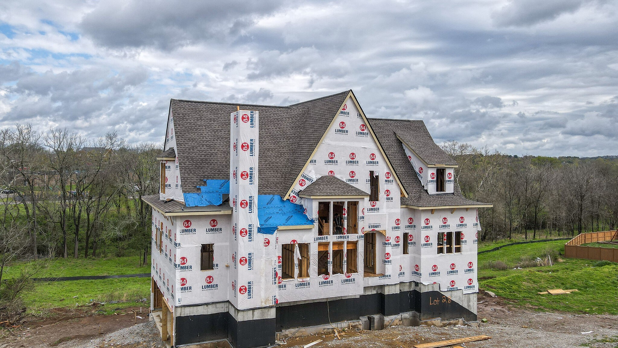 3031 Natures Landing Drive Franklin, TN 37064 - Photo 12 of 45 a aerial view of a house with table and chairs