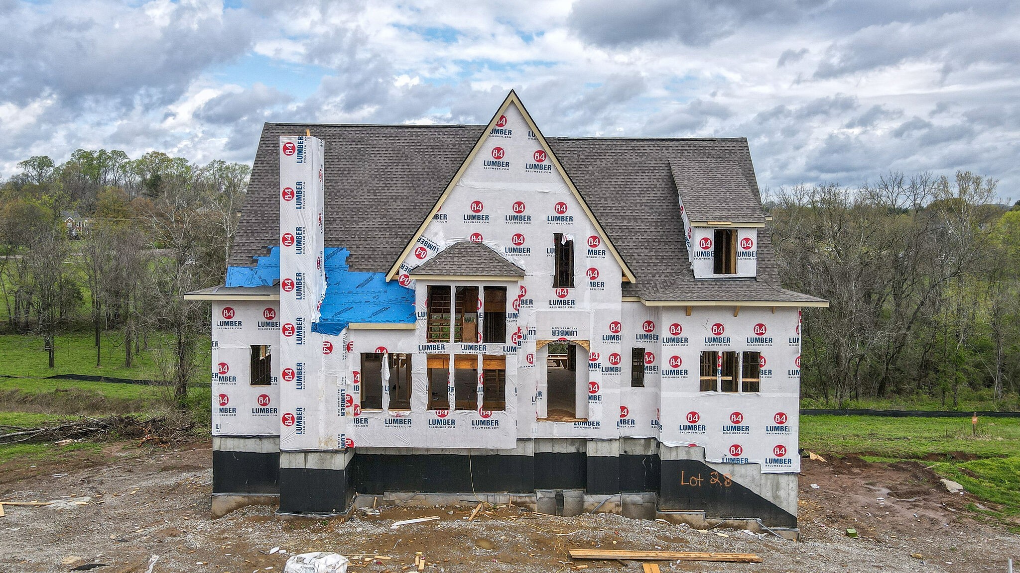 3031 Natures Landing Drive Franklin, TN 37064 - Photo 6 of 45 a aerial view of a house with a yard and balcony