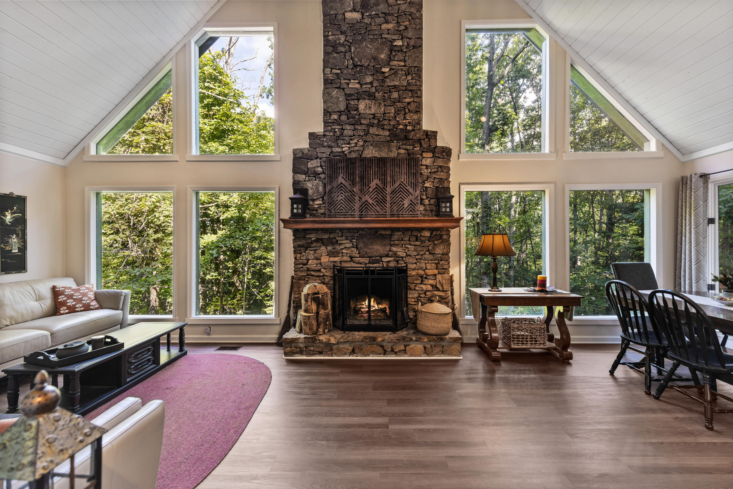 158 Lookout Drive Rising Fawn, GA 30738 - Photo 10 of 59 GORGEOUS SOARING FIREPLACE