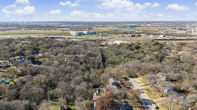 an aerial view of house with outdoor space