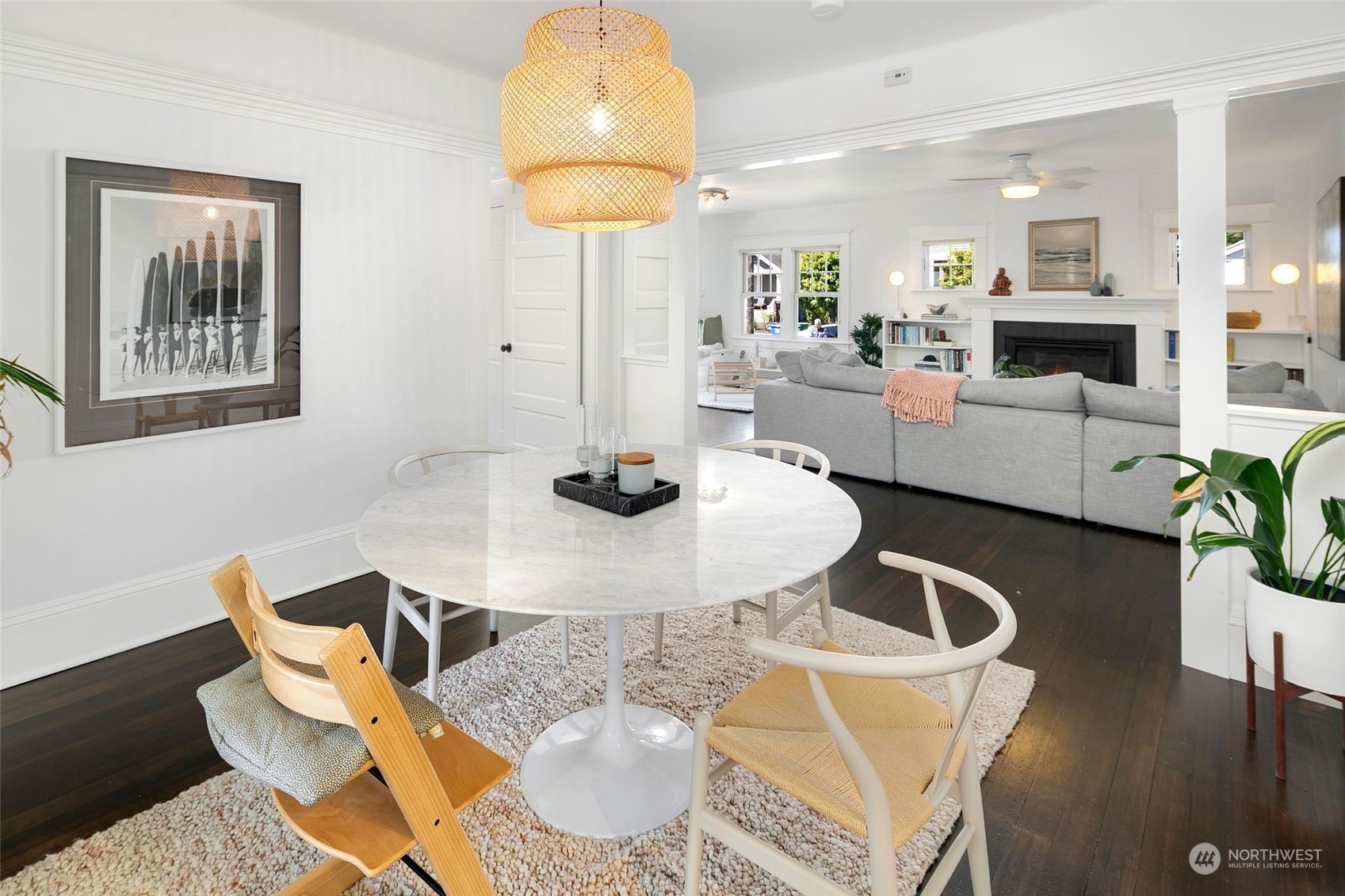 3244 Walnut Avenue Southwest Seattle, WA 98116 - Photo 12 of 40 a living room with furniture and a table