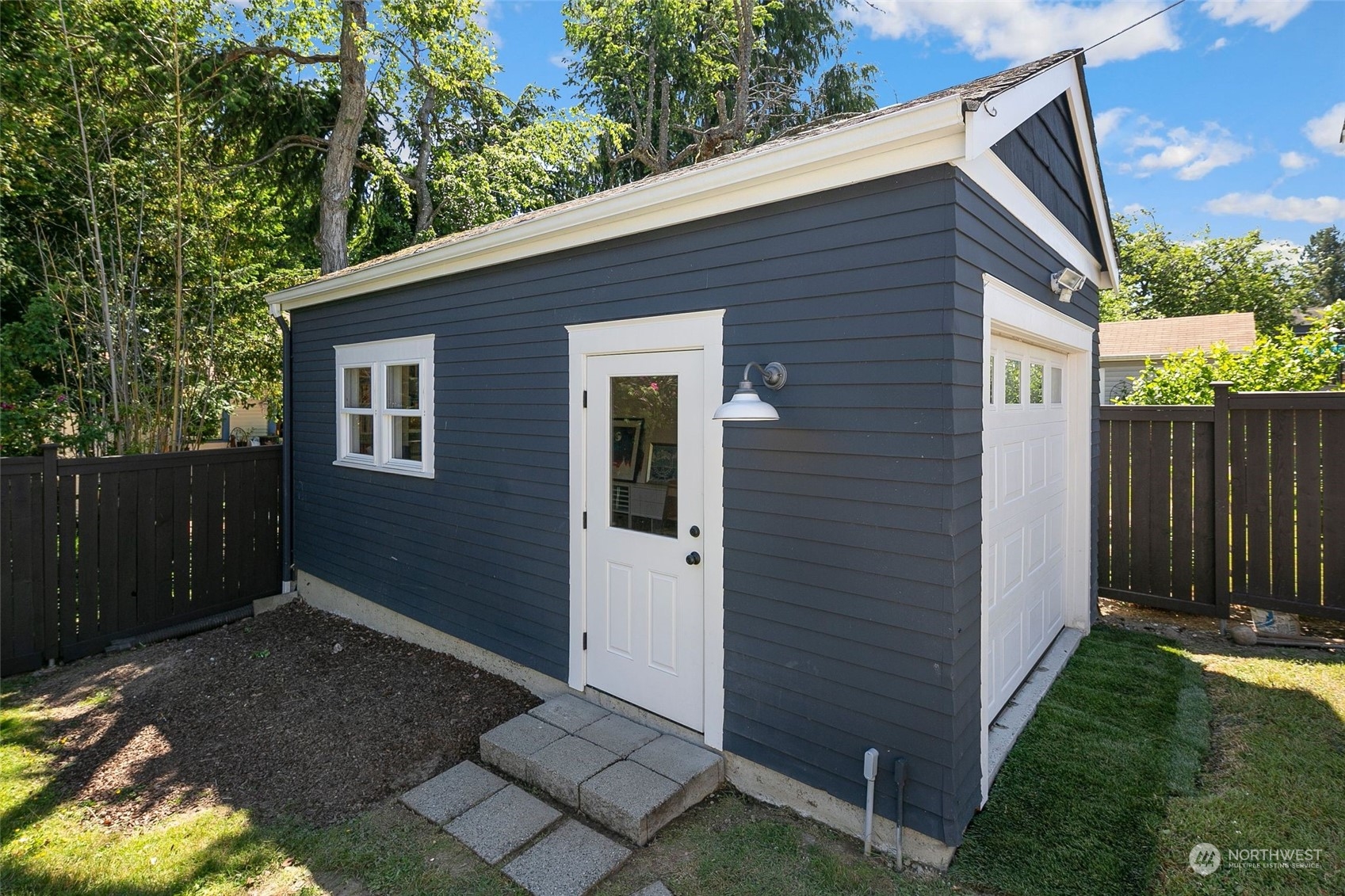 3244 Walnut Avenue Southwest Seattle, WA 98116 - Photo 22 of 40 a backyard of a house