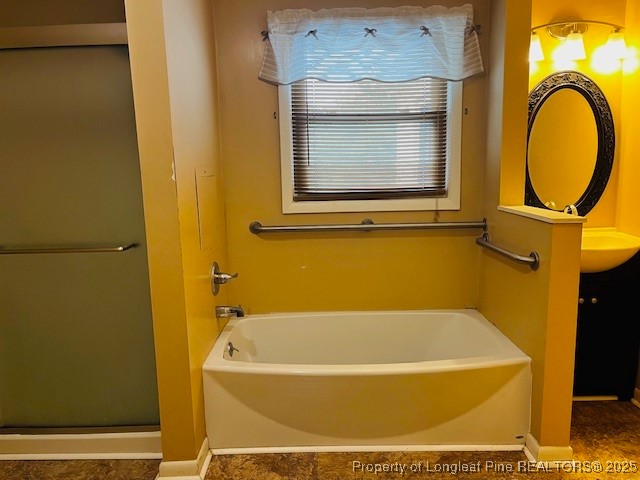 4141 Locks Creek Church Road Fayetteville, NC 28312 - Photo 13 of 23 a bathroom with a tub