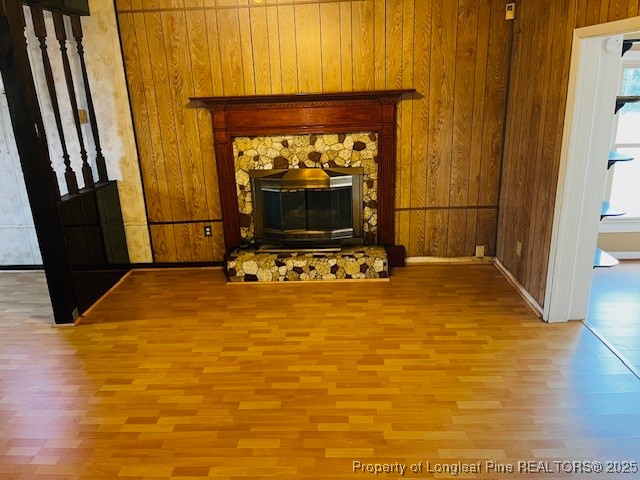 4141 Locks Creek Church Road Fayetteville, NC 28312 - Photo 15 of 23 a living room with a flat screen tv and a fireplace