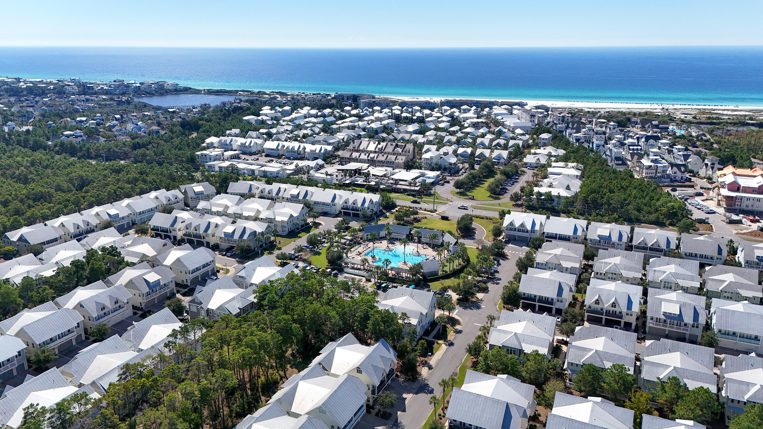 51 Dune Comet Lane, Unit A Inlet Beach, FL 32461 - Photo 38 of 41 an aerial view of a city