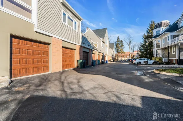 a view of a building with a street