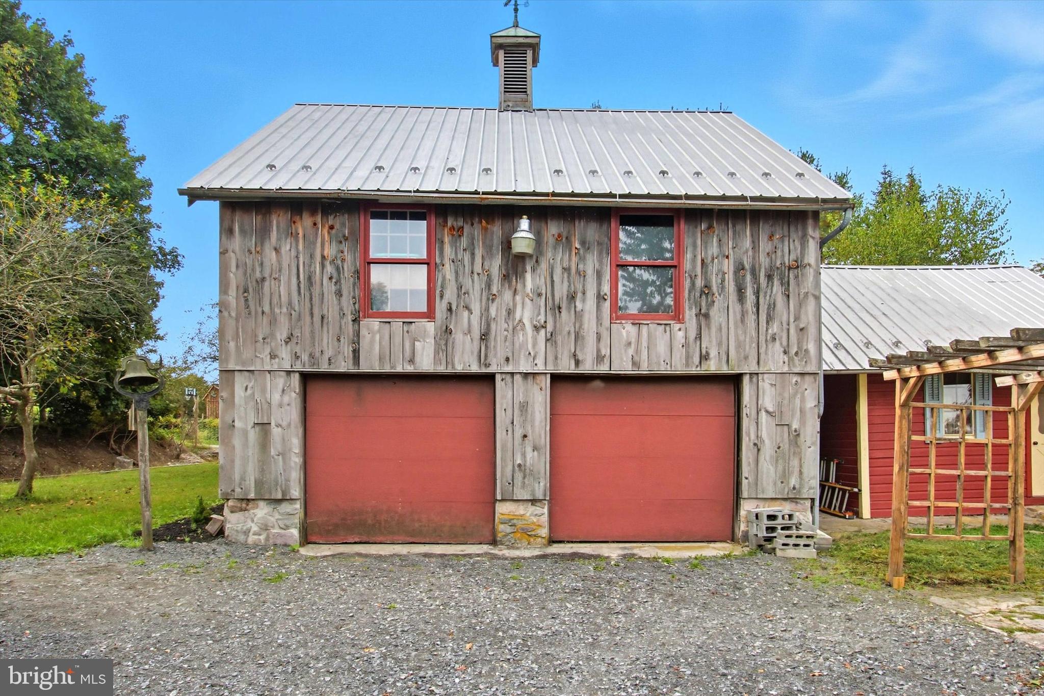 Two car garage