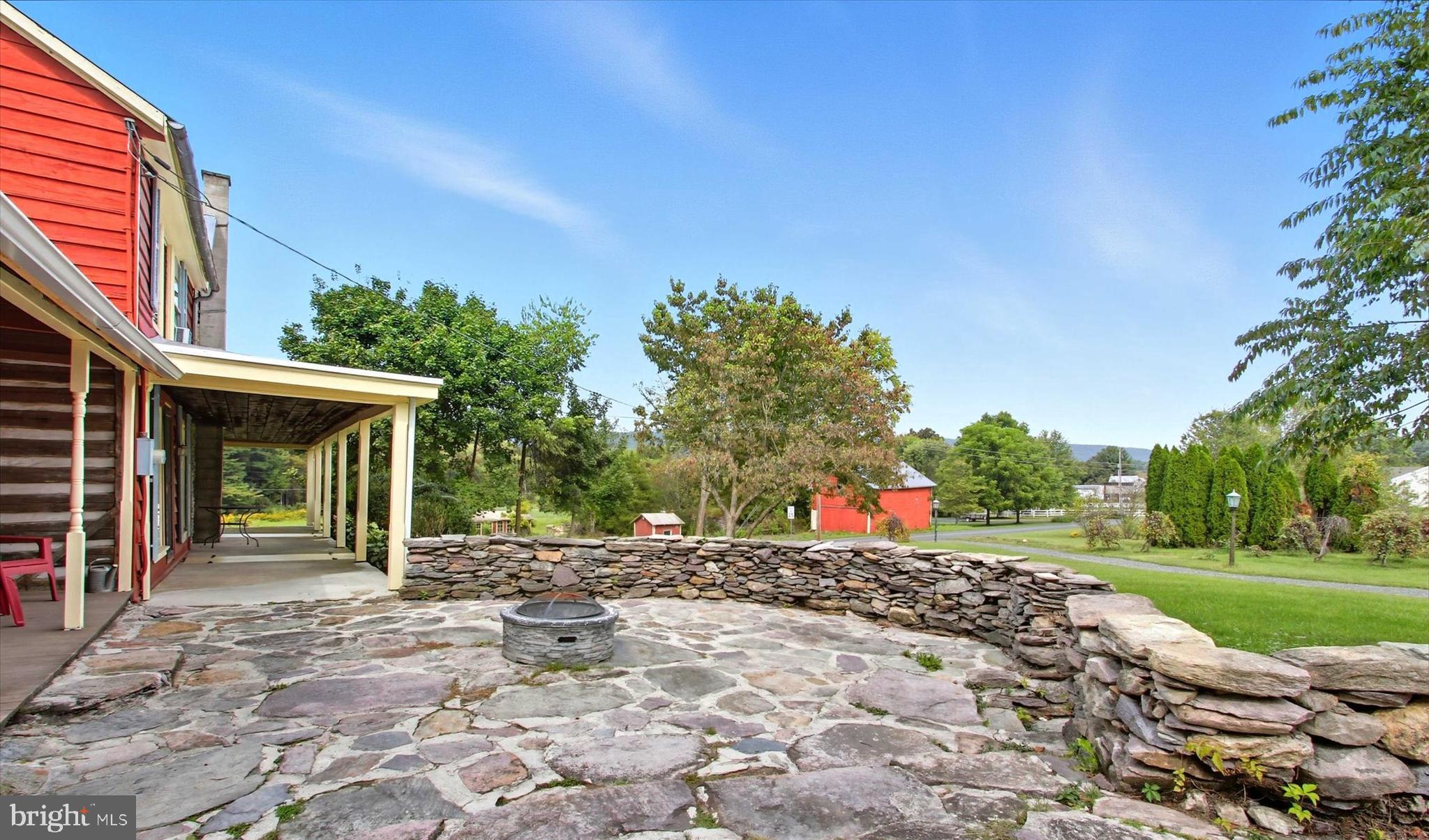 Patio and Fire pit