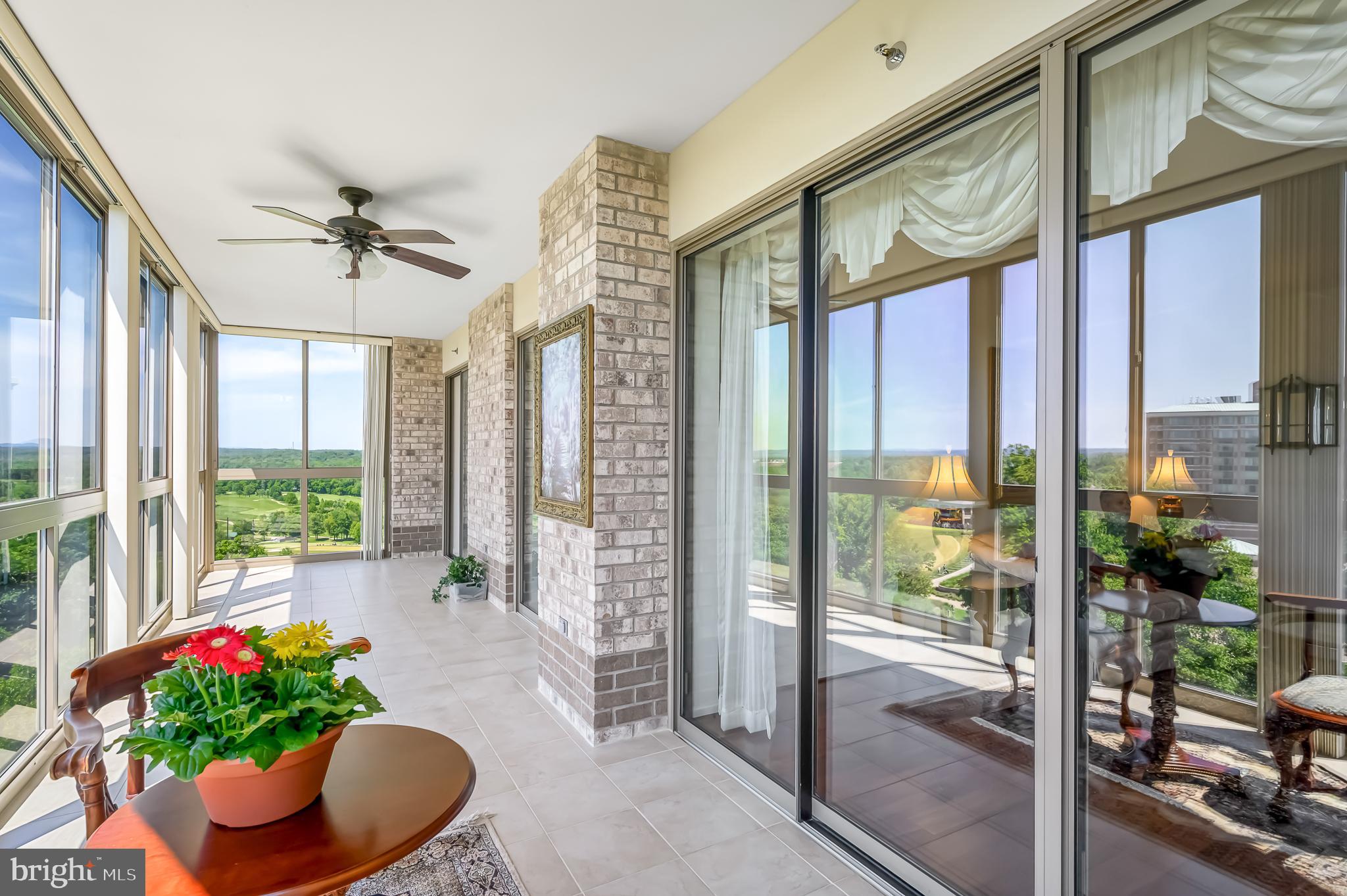 19355 Cypress Ridge Terrace, Unit 1021 Leesburg, VA 20176 - Photo 25 of 51 Sliding glass doors to living and both bedrooms