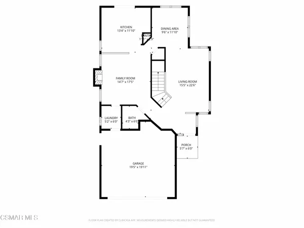 a picture of a floor plan