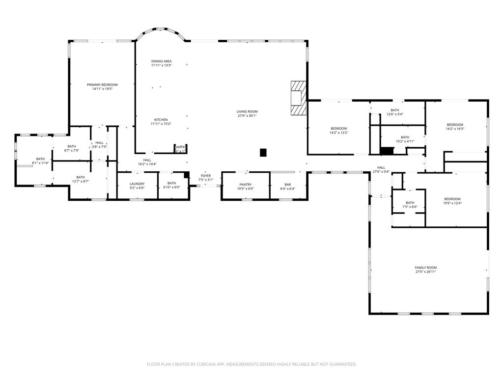 14354 Ridge Lane Malakoff, TX 75148 - Photo 39 of 40 a picture of floor plan