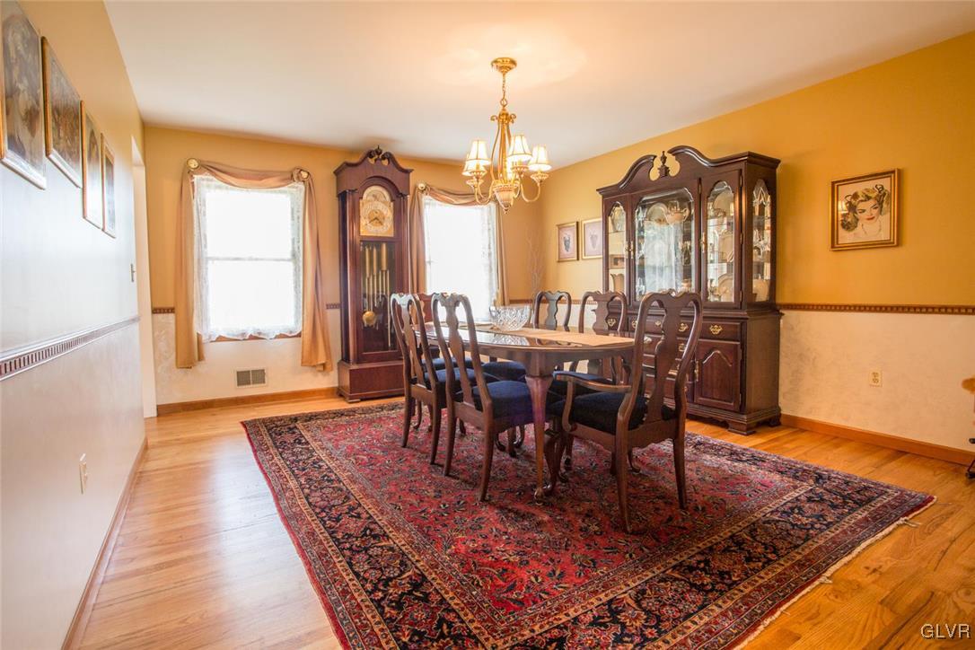 1552 Bushkill Center Road Bath, PA 18014 - Photo 3 of 32 a view of a dining room with furniture window and wooden floor