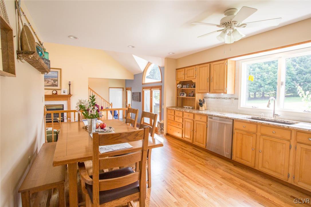 1552 Bushkill Center Road Bath, PA 18014 - Photo 5 of 32 a very nice looking kitchen with a large window appliances and cabinets