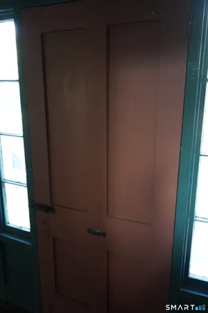 a close view of shower