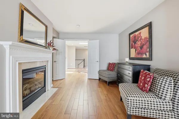 a bed room with a bed and a television