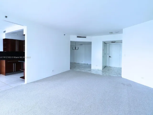 a view of empty room
