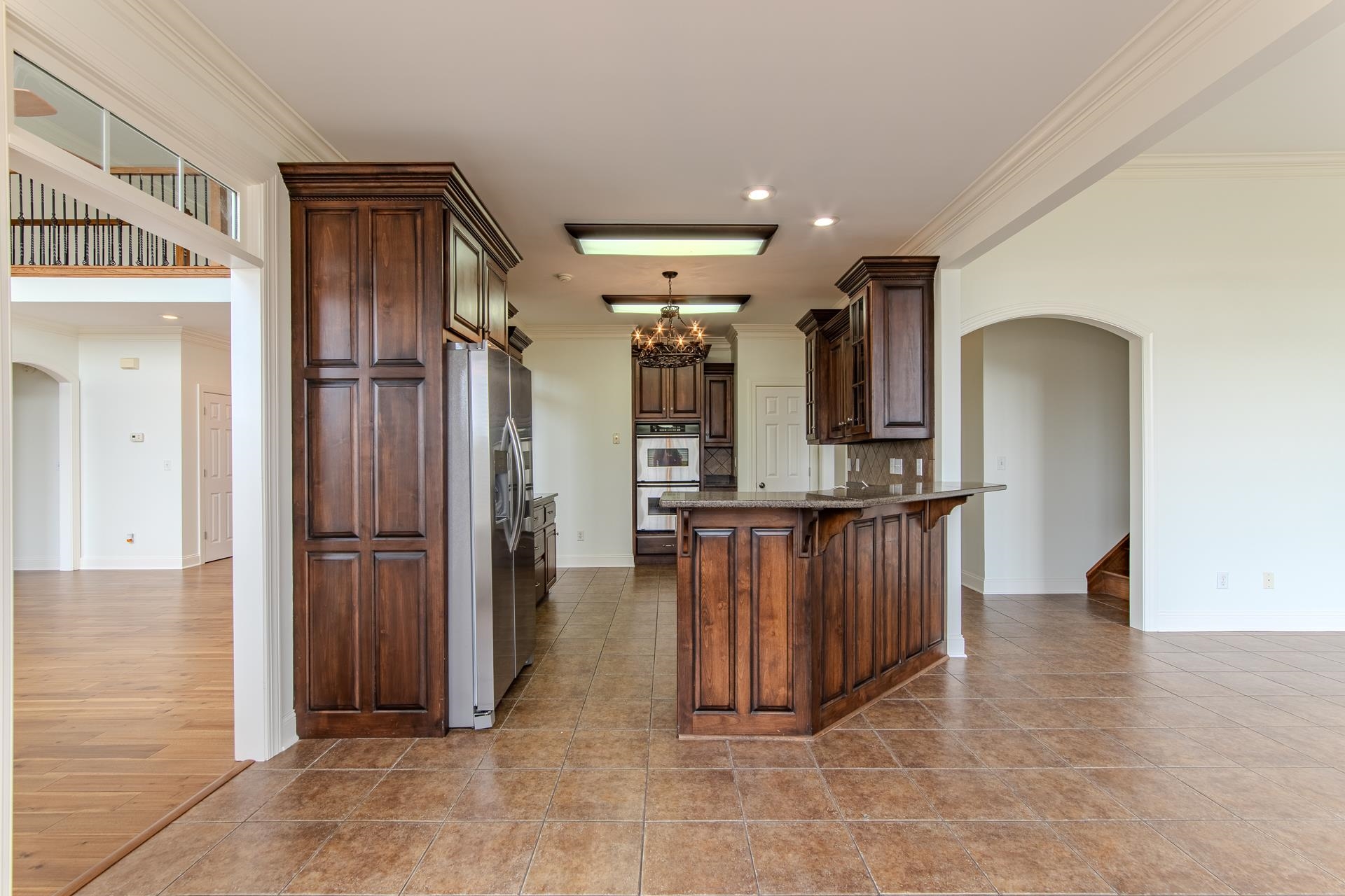 5166 Middlefork Road Luray, TN 38352 - Photo 13 of 40 a view of a hallway with a kitchen