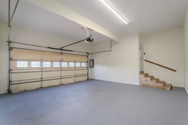 a view of a room with rack on the wall