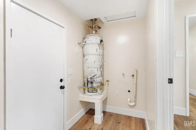 a small space with a window