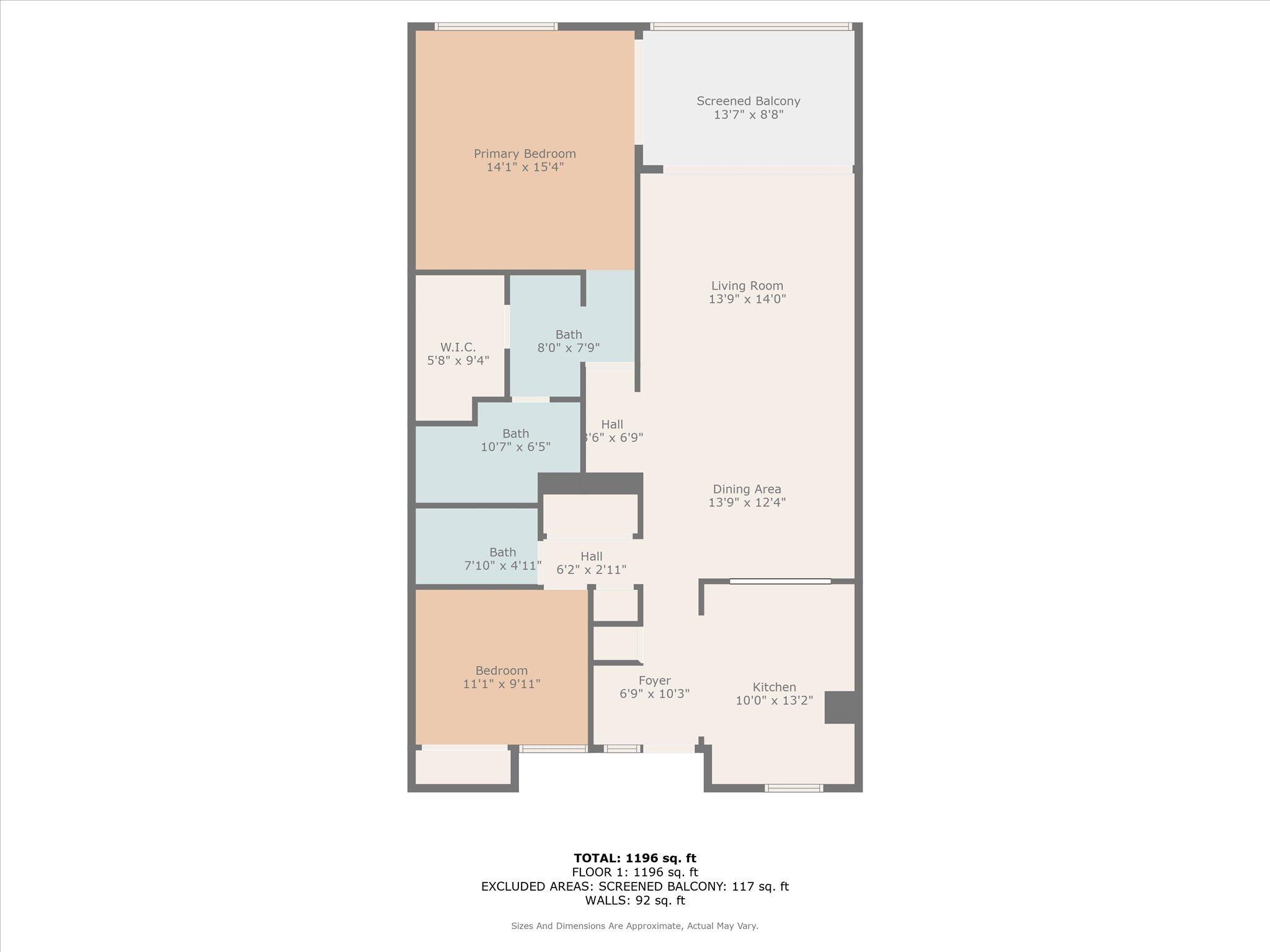 6562 Boca Del Mar Drive, Unit 222 Boca Raton, FL 33433 - Photo 39 of 39 a picture of a floor plan