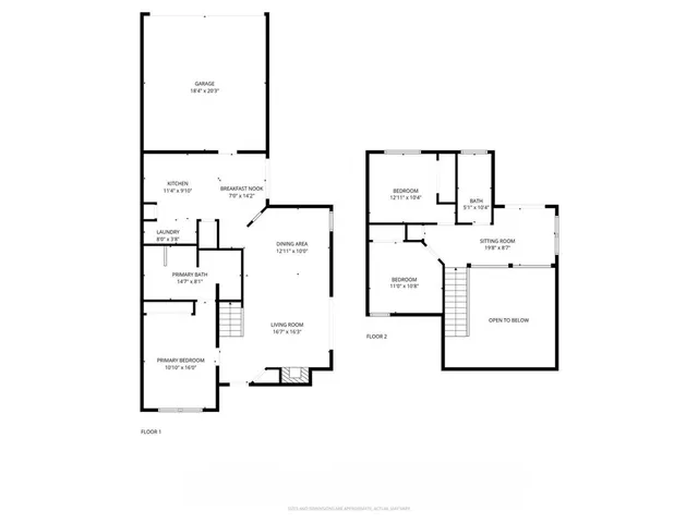 a picture of floor plan