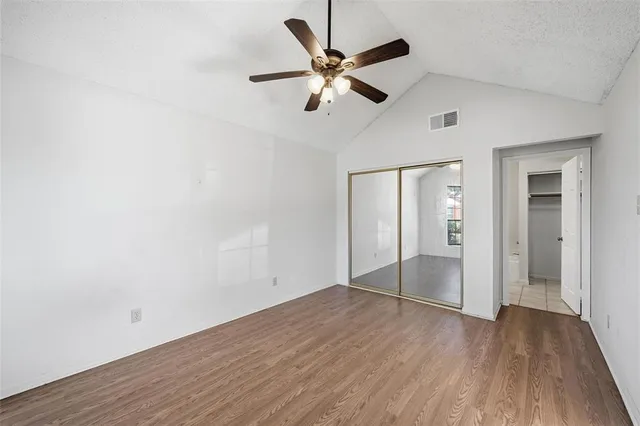 wooden floor in an empty room