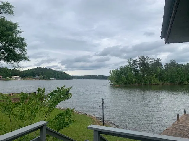 a view of a lake with a lake view