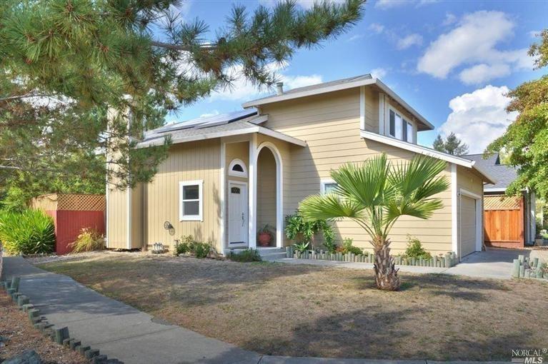 3465 Walnut Grove Street Santa Rosa, CA 95403 - Photo 1 of 1 Solar panels installed on the roof are optional with purchase. Drought resistant California Golden Lawn.