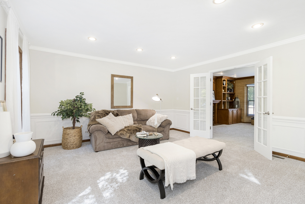 1712 Mundelein Road Naperville, IL 60565 - Photo 10 of 42 a living room with furniture and potted plant