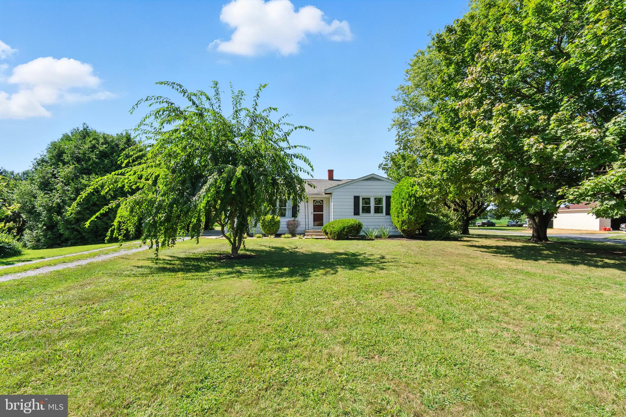 24415 Chestertown Road Chestertown, MD 21620 - Photo 27 of 29 a view of a house with a big yard and palm trees