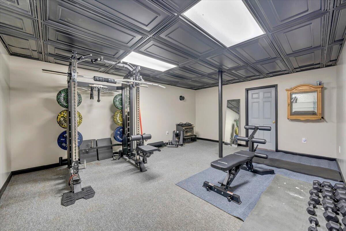 290 Silver Shadow Road Hardy, VA 24101 - Photo 39 of 62 a view of a room with gym equipment