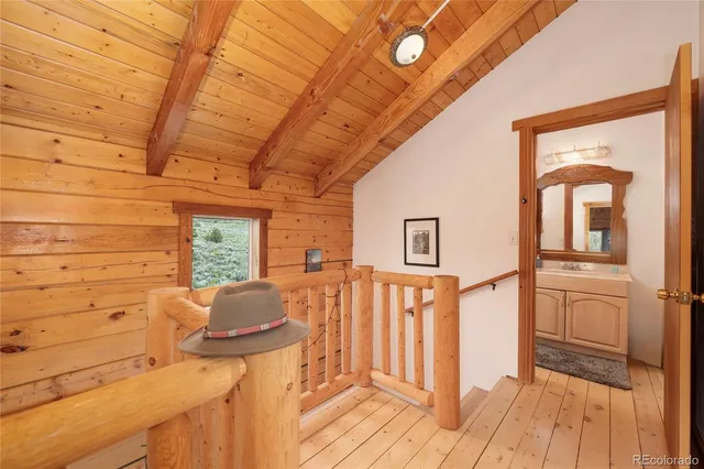 a outdoor space with lounge chair