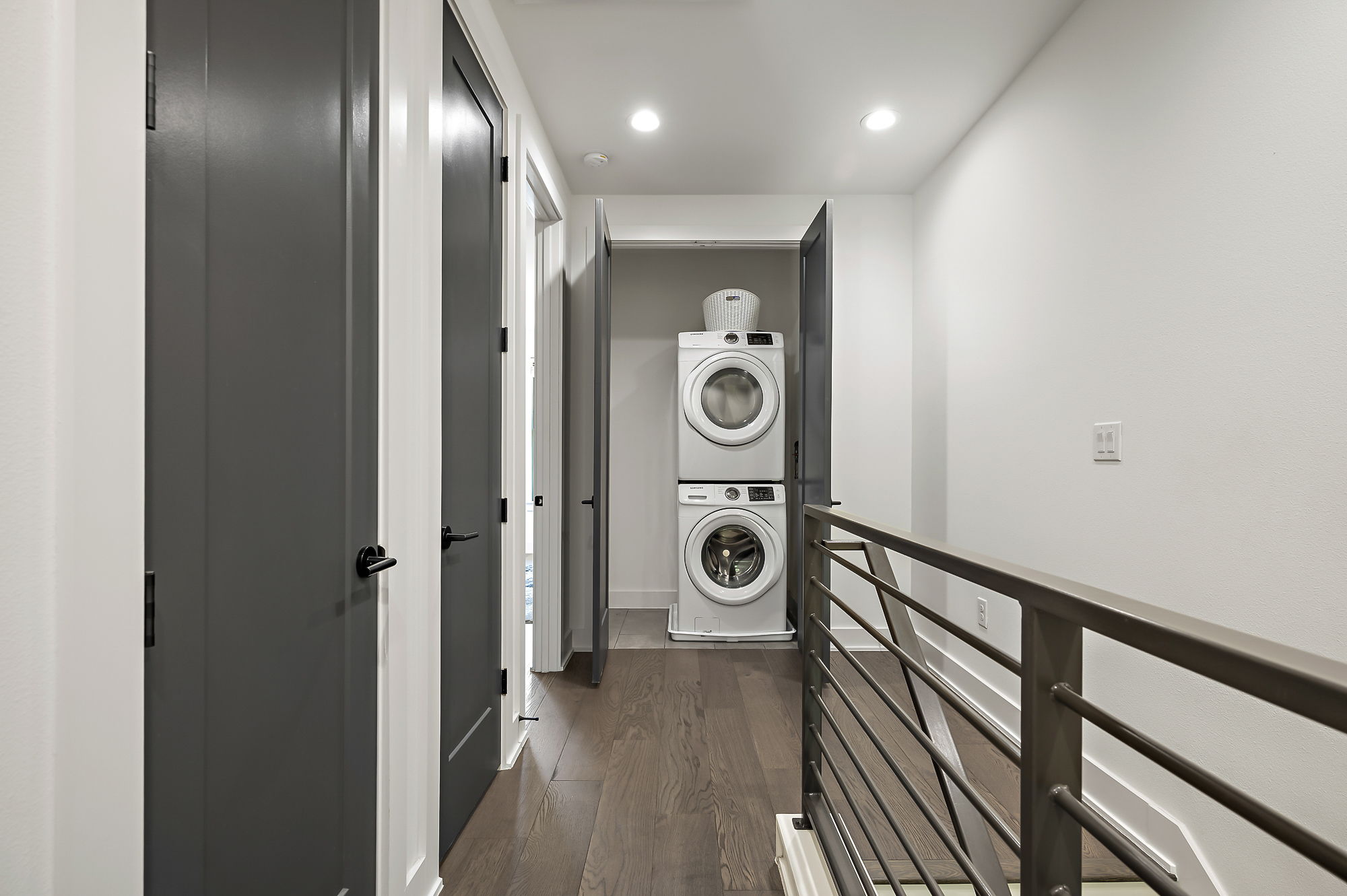 3700 Clawson Road, Unit 501 Austin, TX 78704 - Photo 16 of 40 Washer and dryer on same floor as primary and secondary bedroom