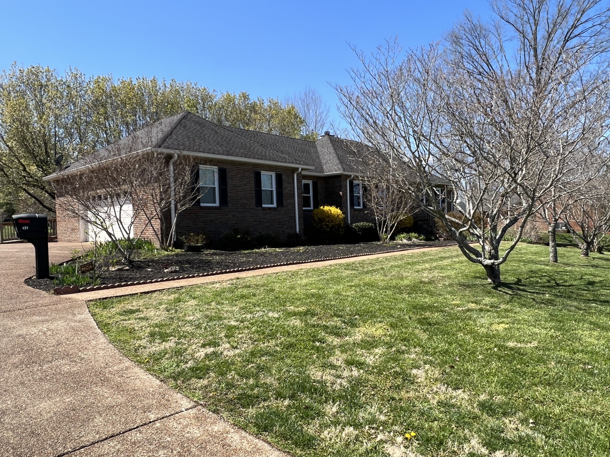 421 Ranch Road Portland, TN 37148 - Photo 30 of 38 a view of a house with a yard