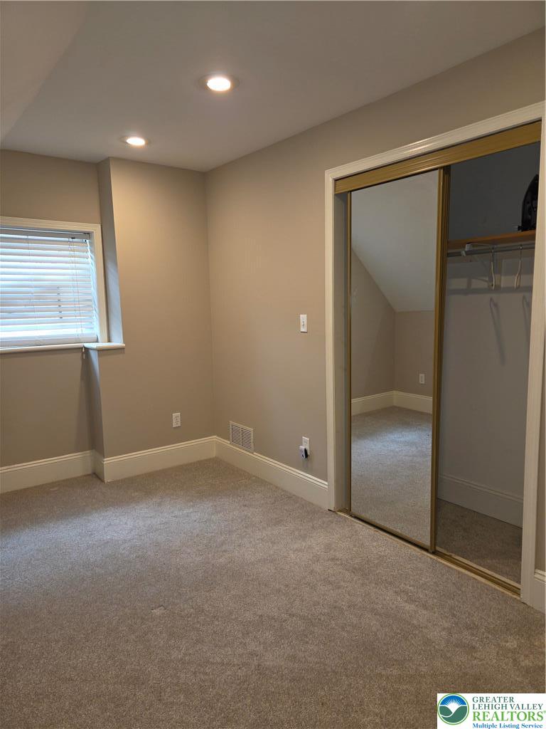12 West 4th Street, Unit 4 Bethlehem, PA 18015 - Photo 24 of 29 an empty room with windows and closet