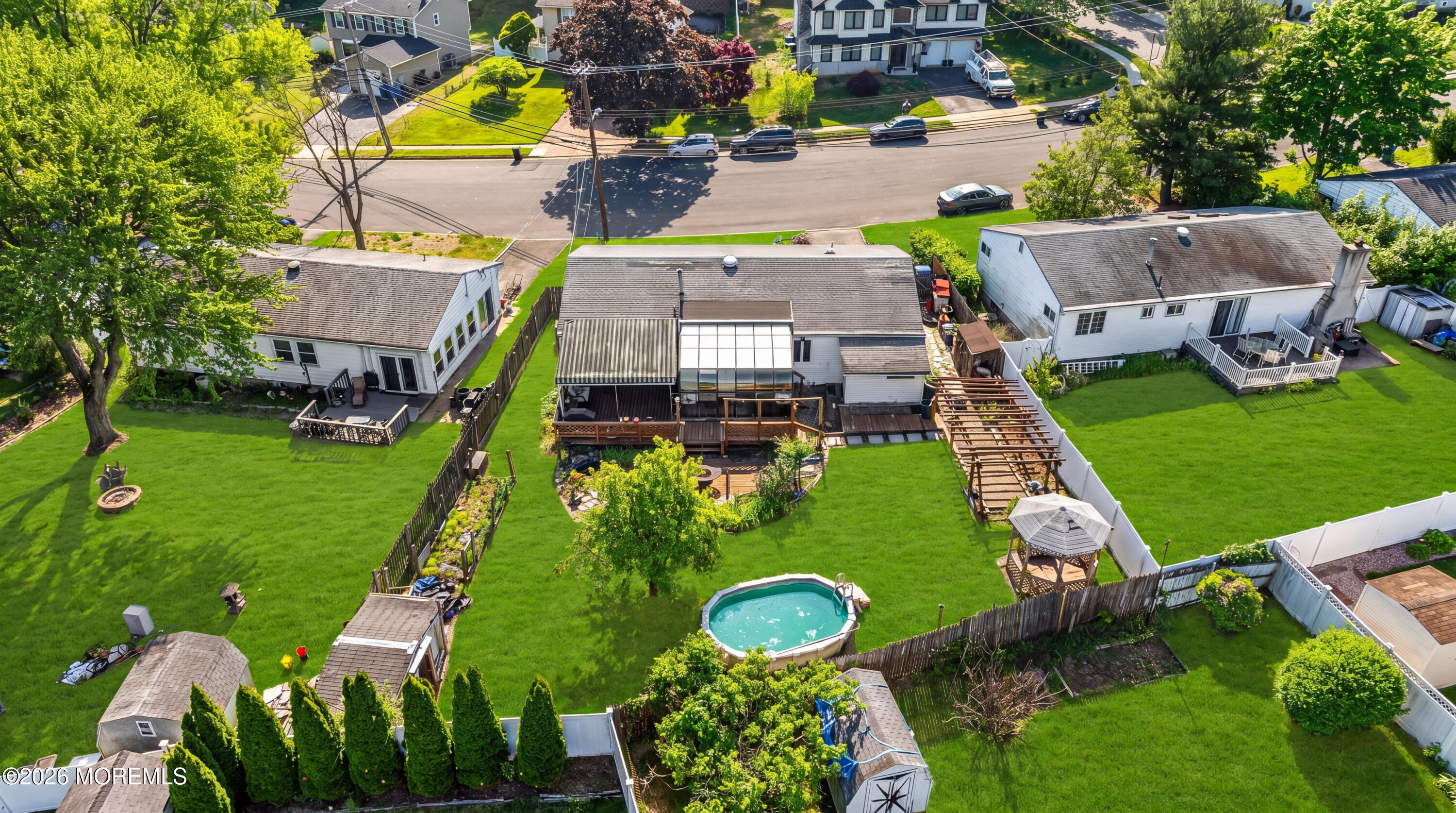 23 Villanova Road Parlin, NJ 08859 - Photo 16 of 52 23 Villanova Rd Parlin_Drone(Grass-Pool